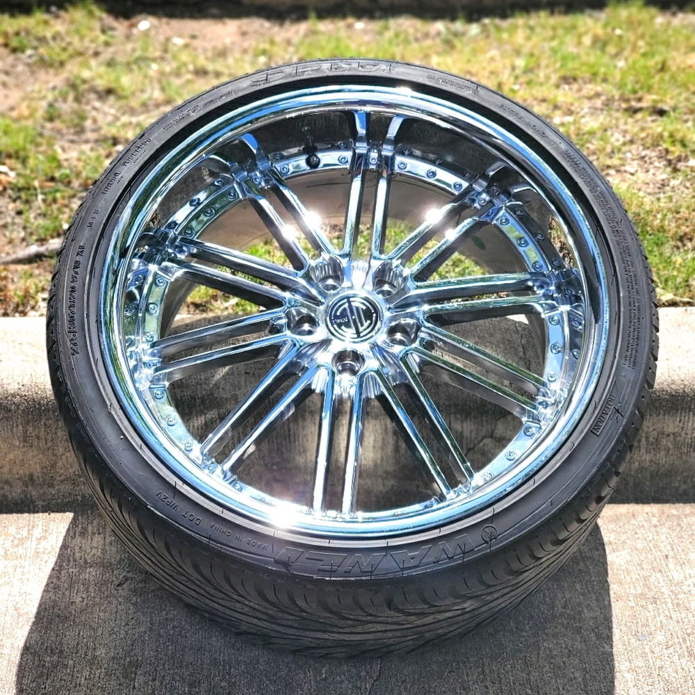 Brand new Crave 20" rims and tires